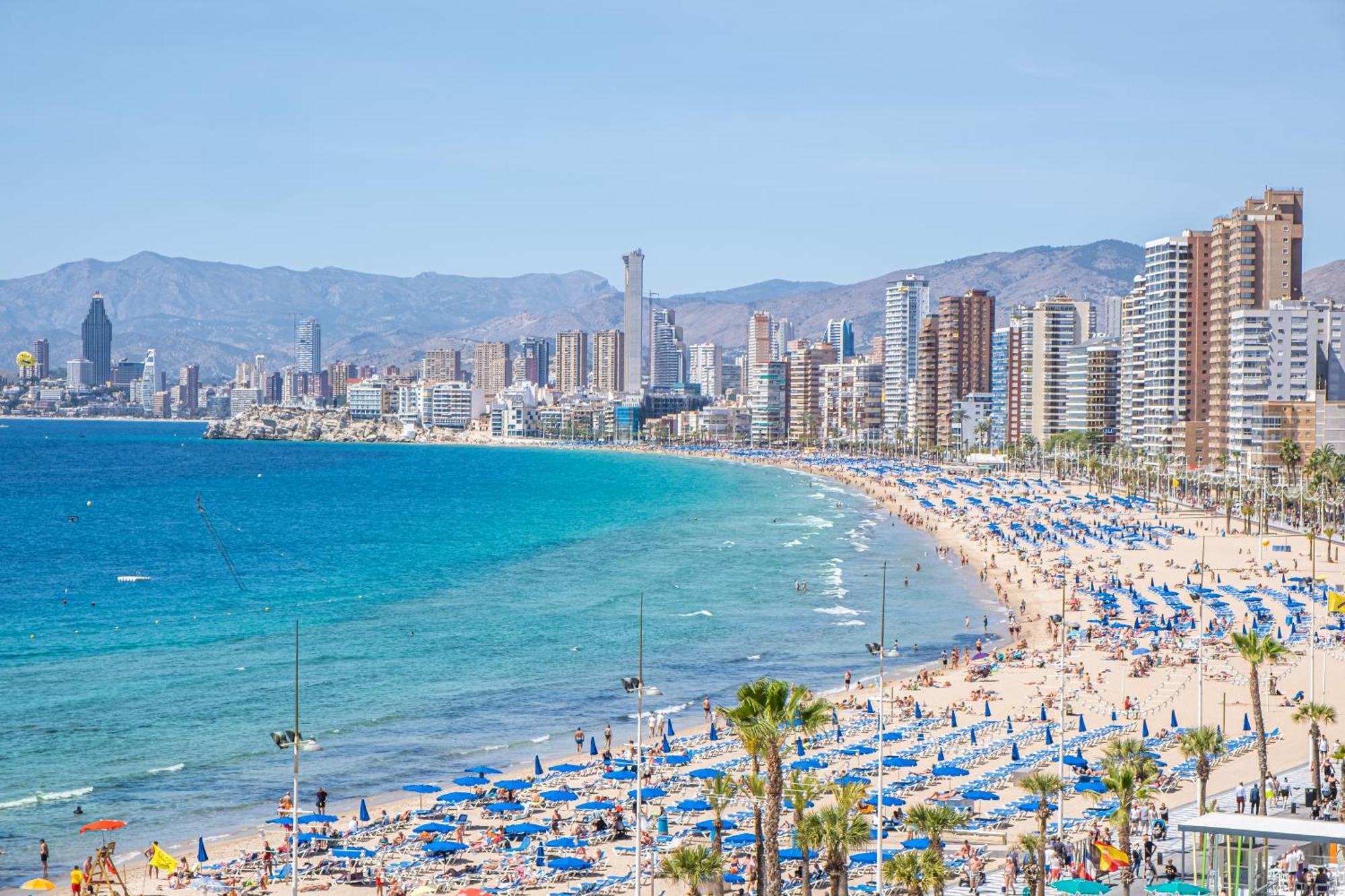 Albatros 2-6 Estudio Levante Beach Бенидорм Экстерьер фото